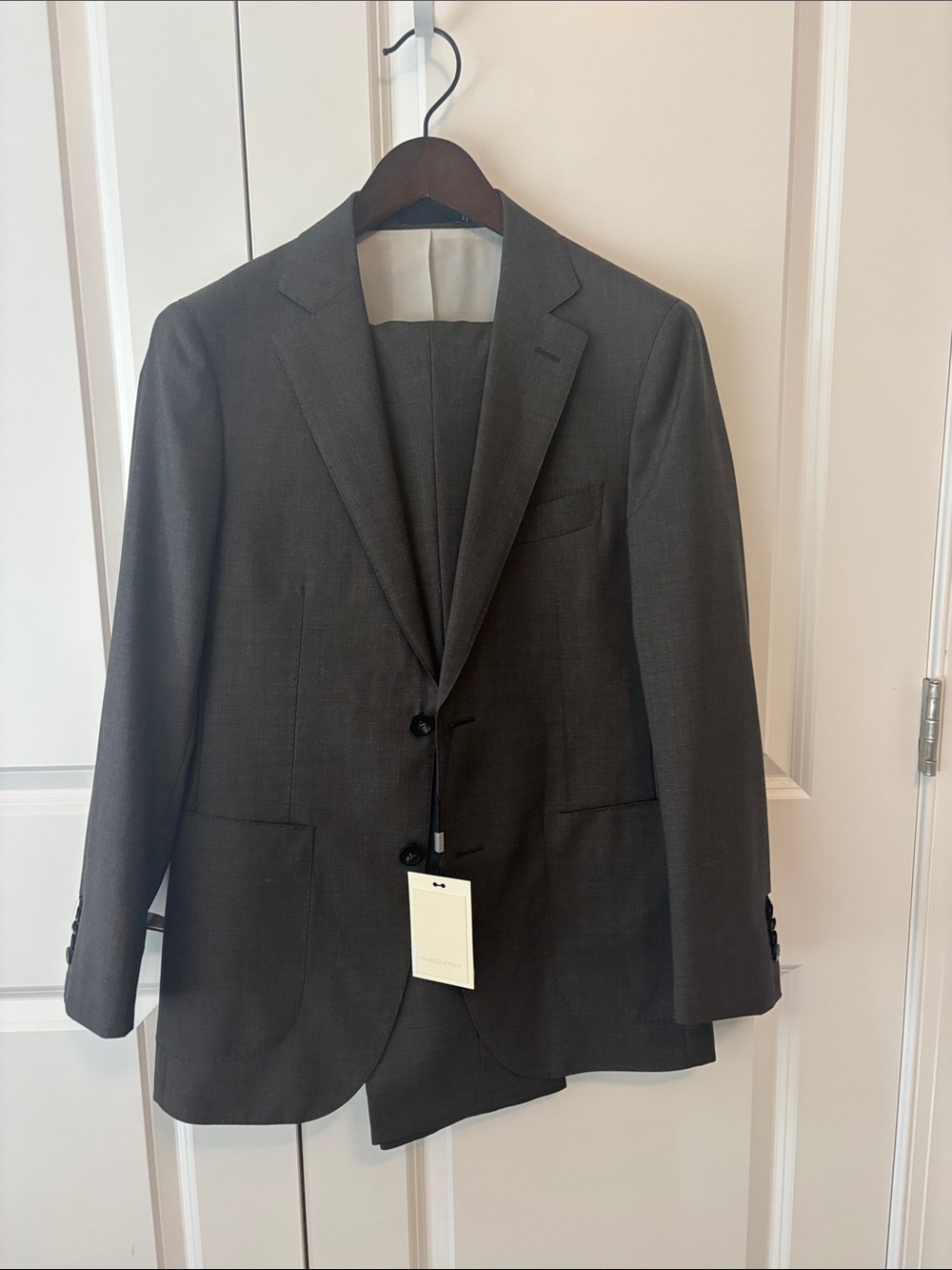 NWT SuitSupply Men’s Havana Suit Brown 46/36